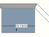 Draw into corner