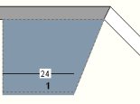 Cabinet with Right Cutback